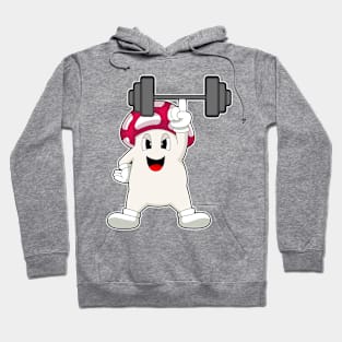 Mushroom Bodybuilding Dumbbell Hoodie